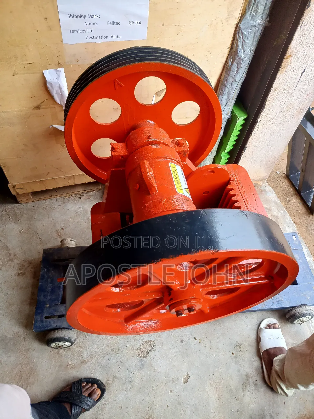 Electric Jaw Crusher Machine