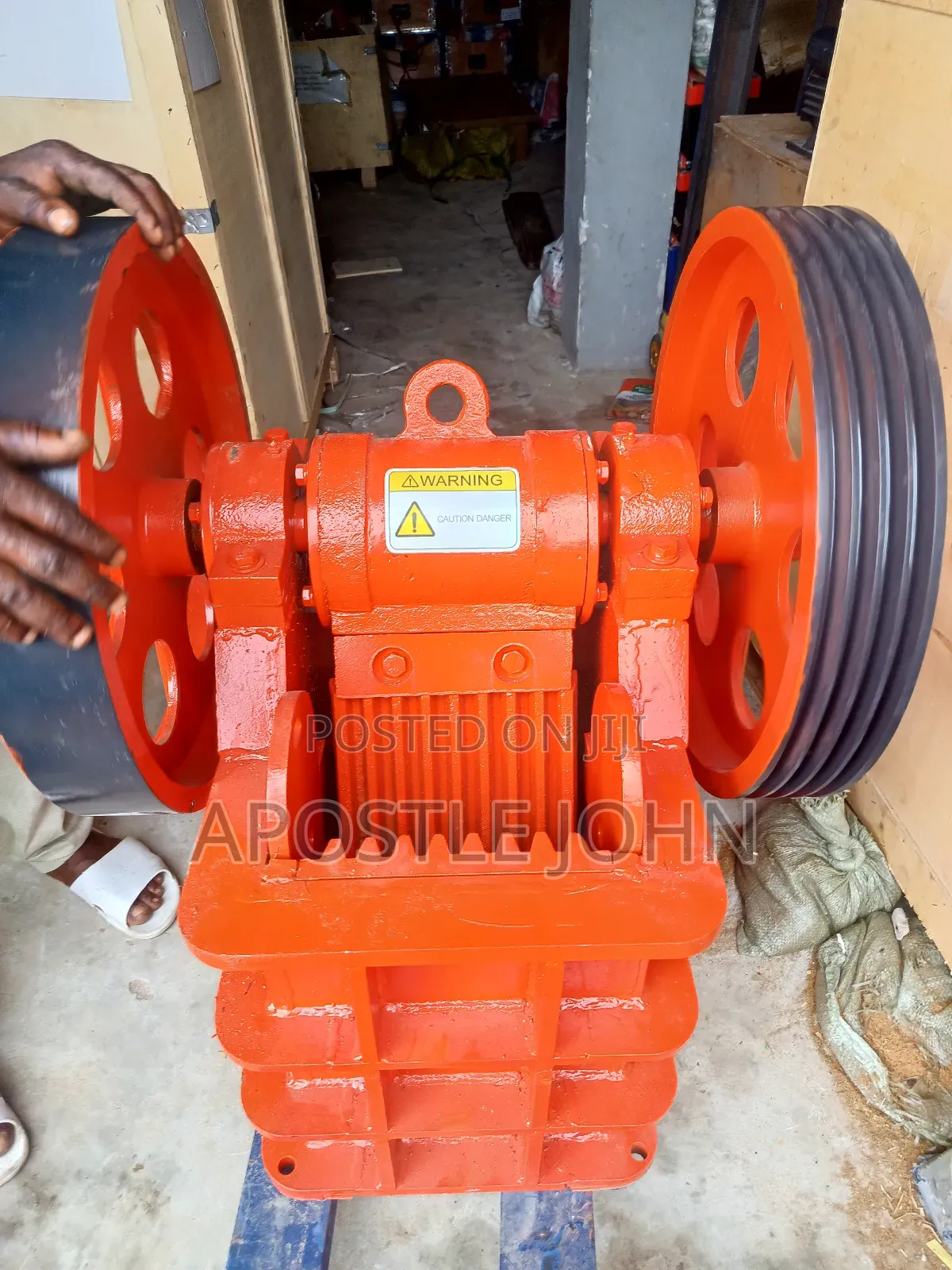 Electric Jaw Crusher Machine