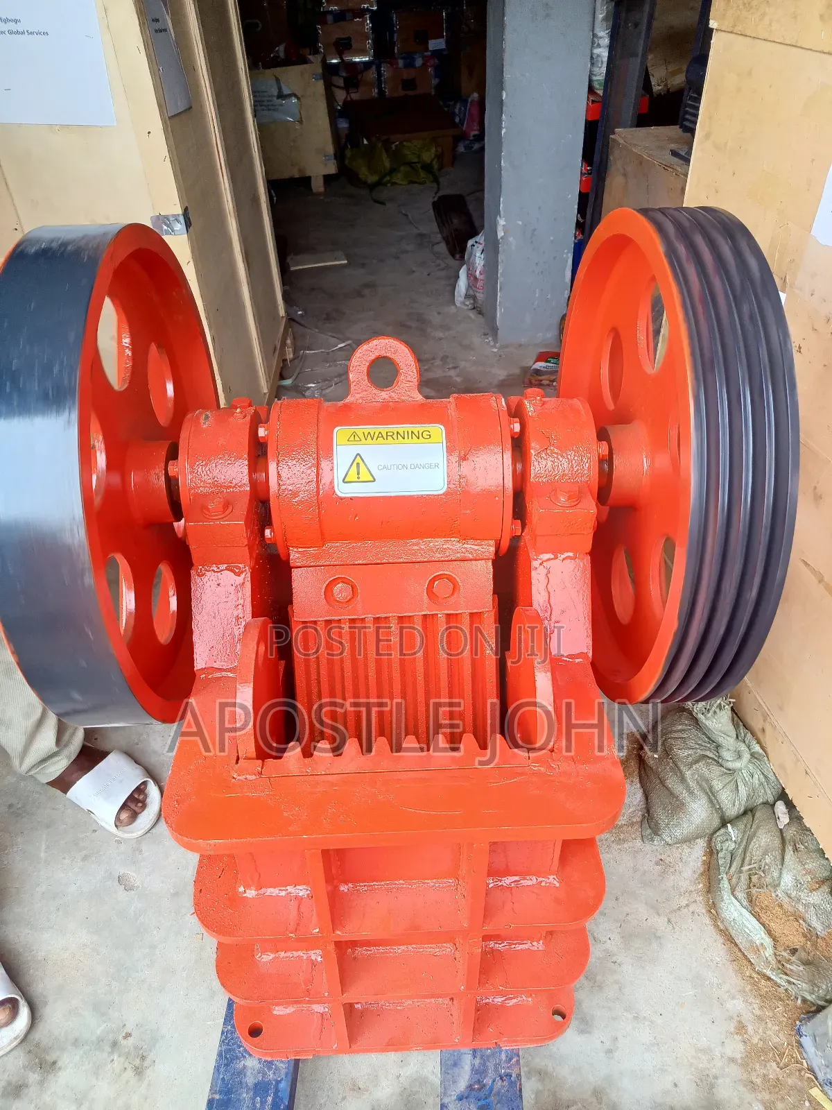 Electric Jaw Crusher Machine