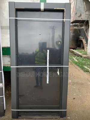 Black Luxury Door 3 by 7ft