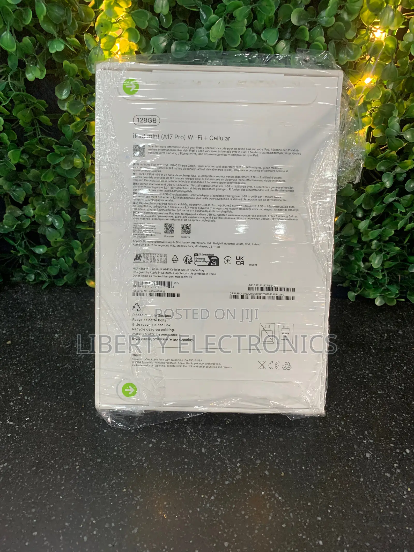 New Apple iPad mini 7 128 GB Gray