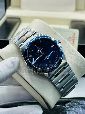 Automatic Luxury Omega Chain Wristwatch