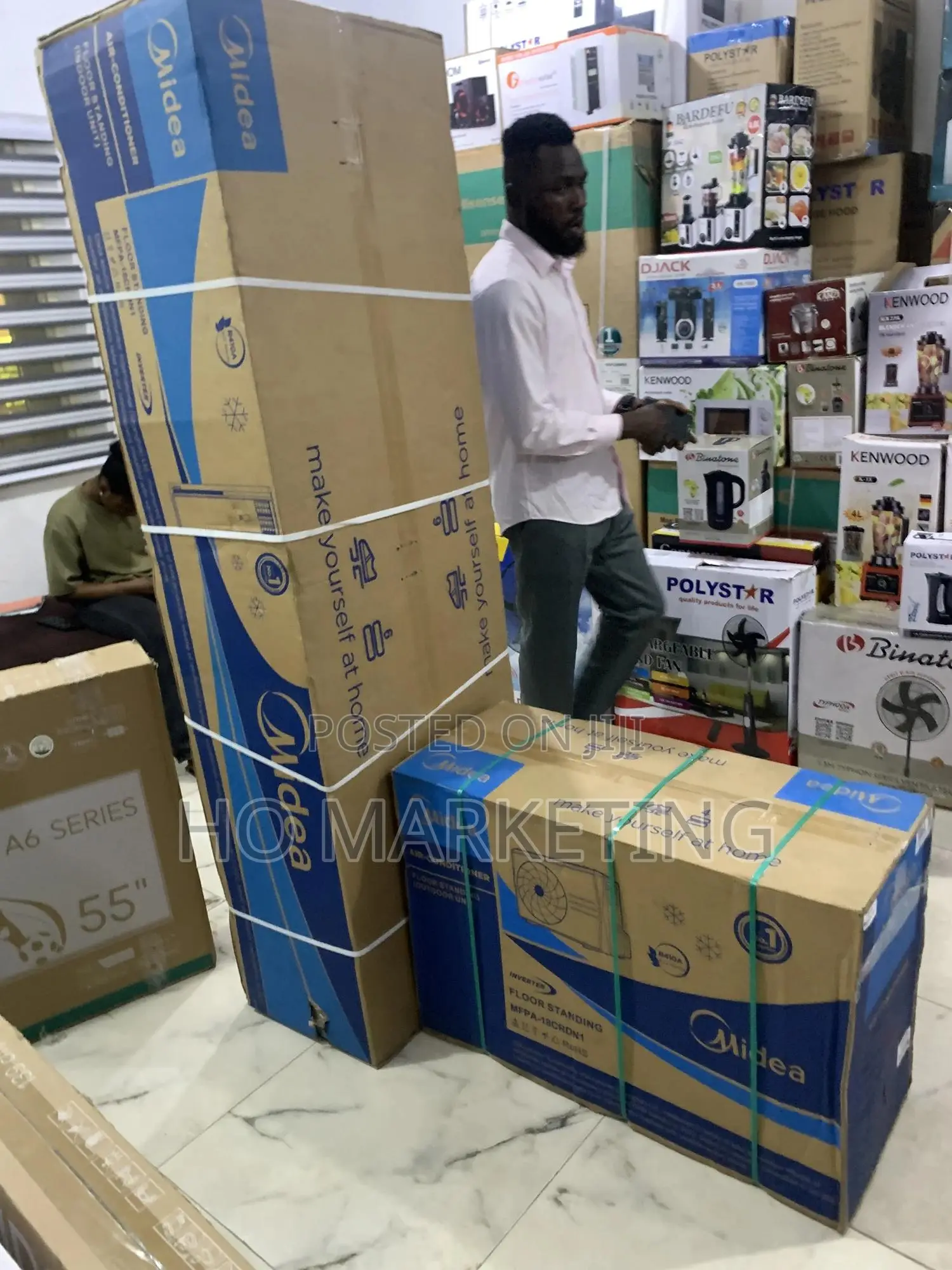 Midea 2 Ton Standing Ac – Low Power Consumption (Mfpa-18crdn1)