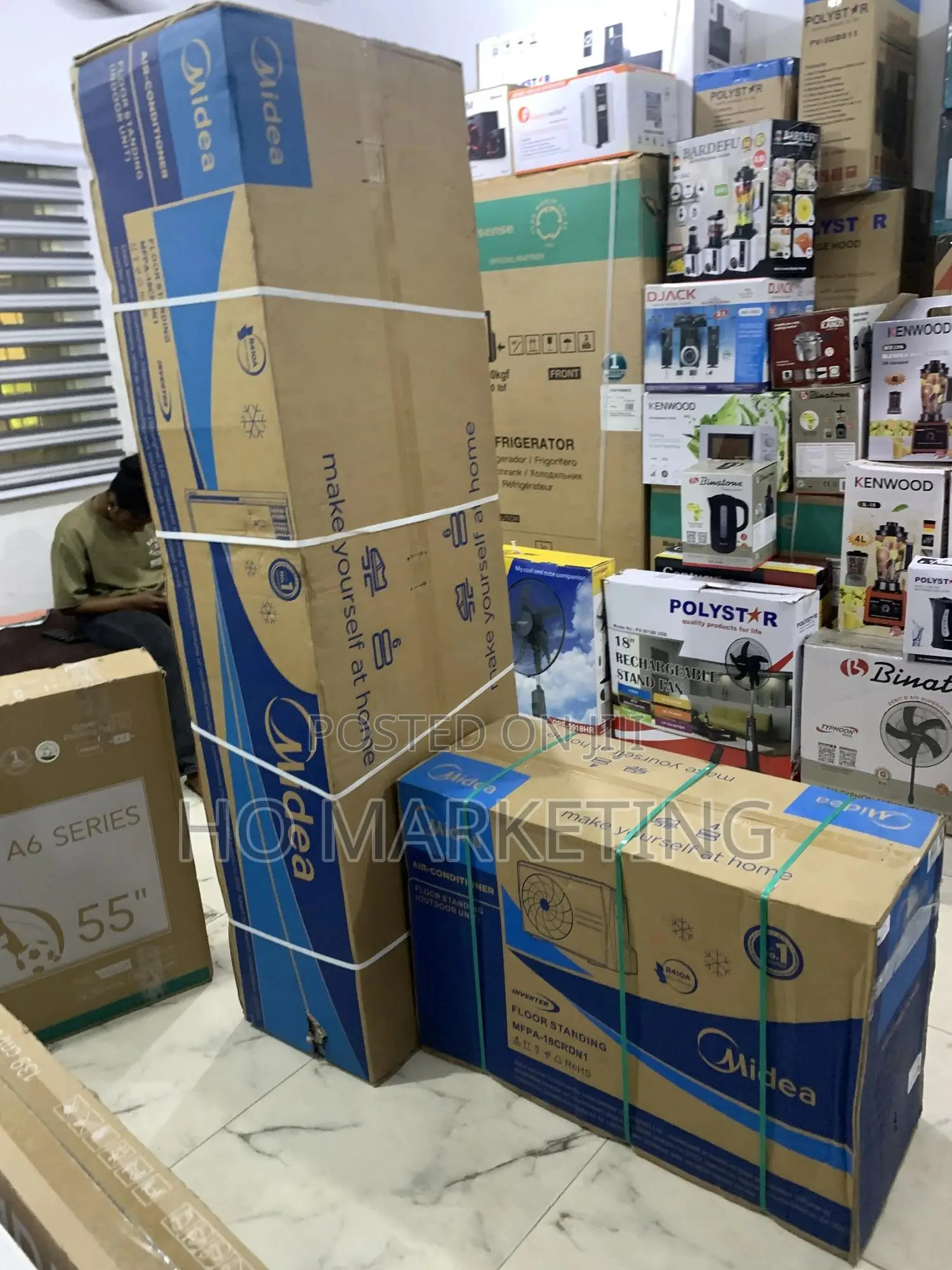 Standing Inverter Ac Midea 2hp – High Efficiency (Mfpa-18crdn1)