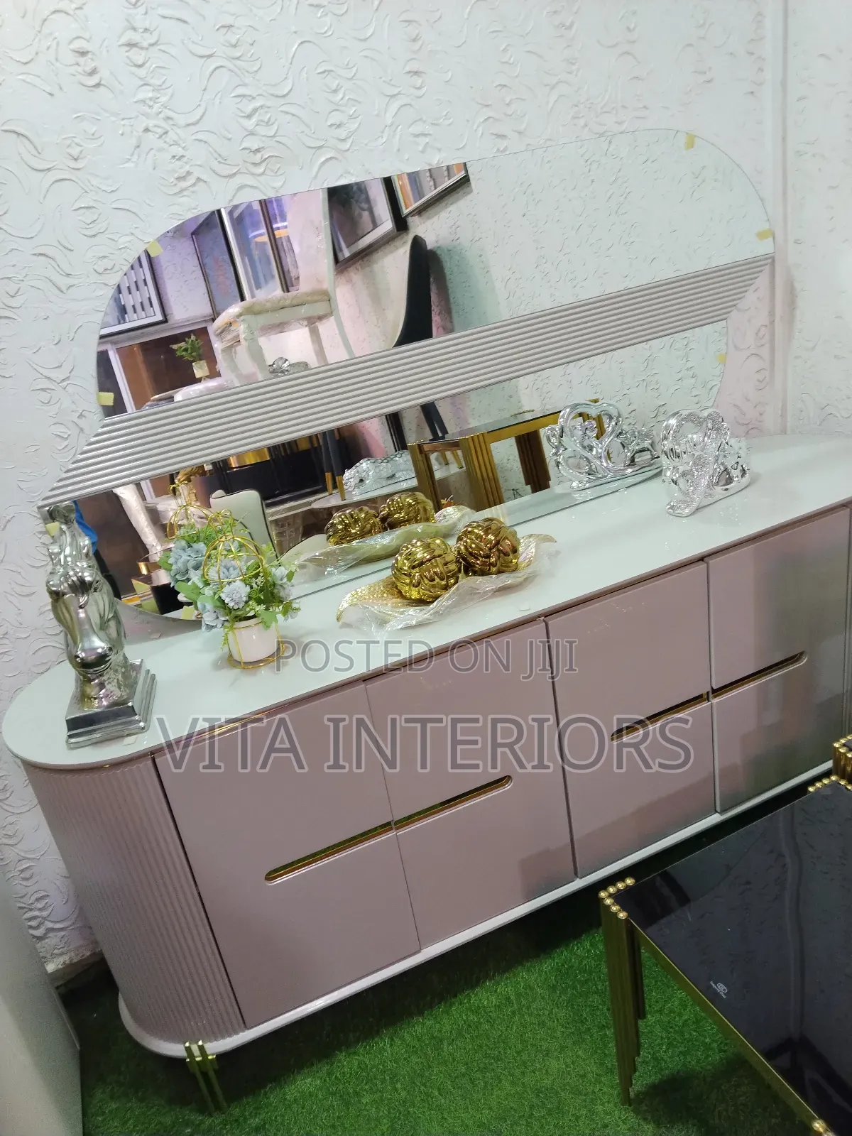 Dressing Table and Mirror