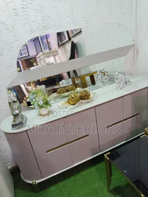 Dressing Table and Mirror