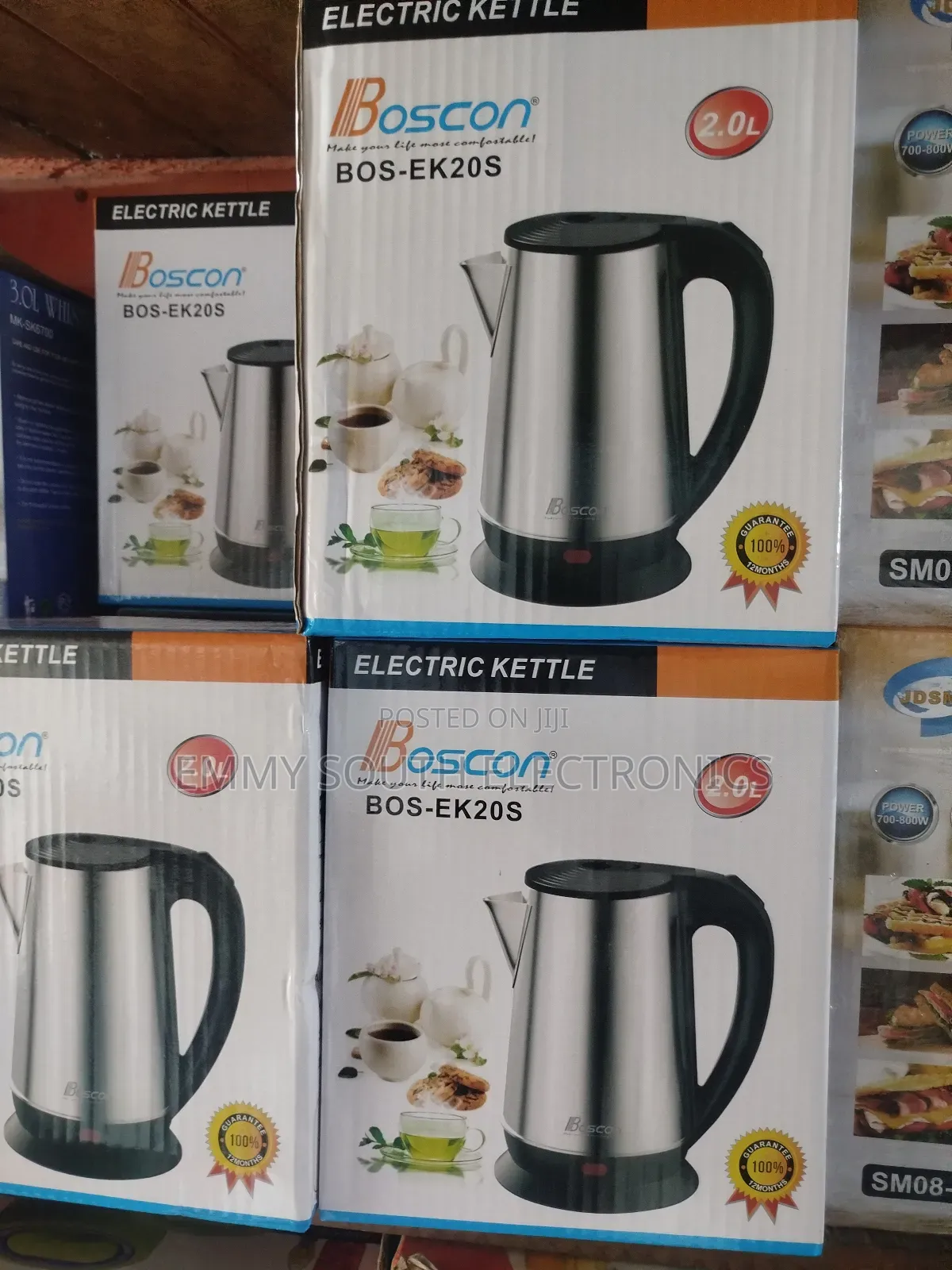 Boscon Electric Kettle 2.0 Liters