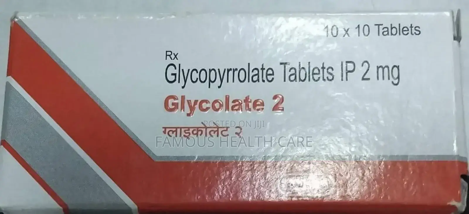 Glycopyrolate Tablet Ip 2mg