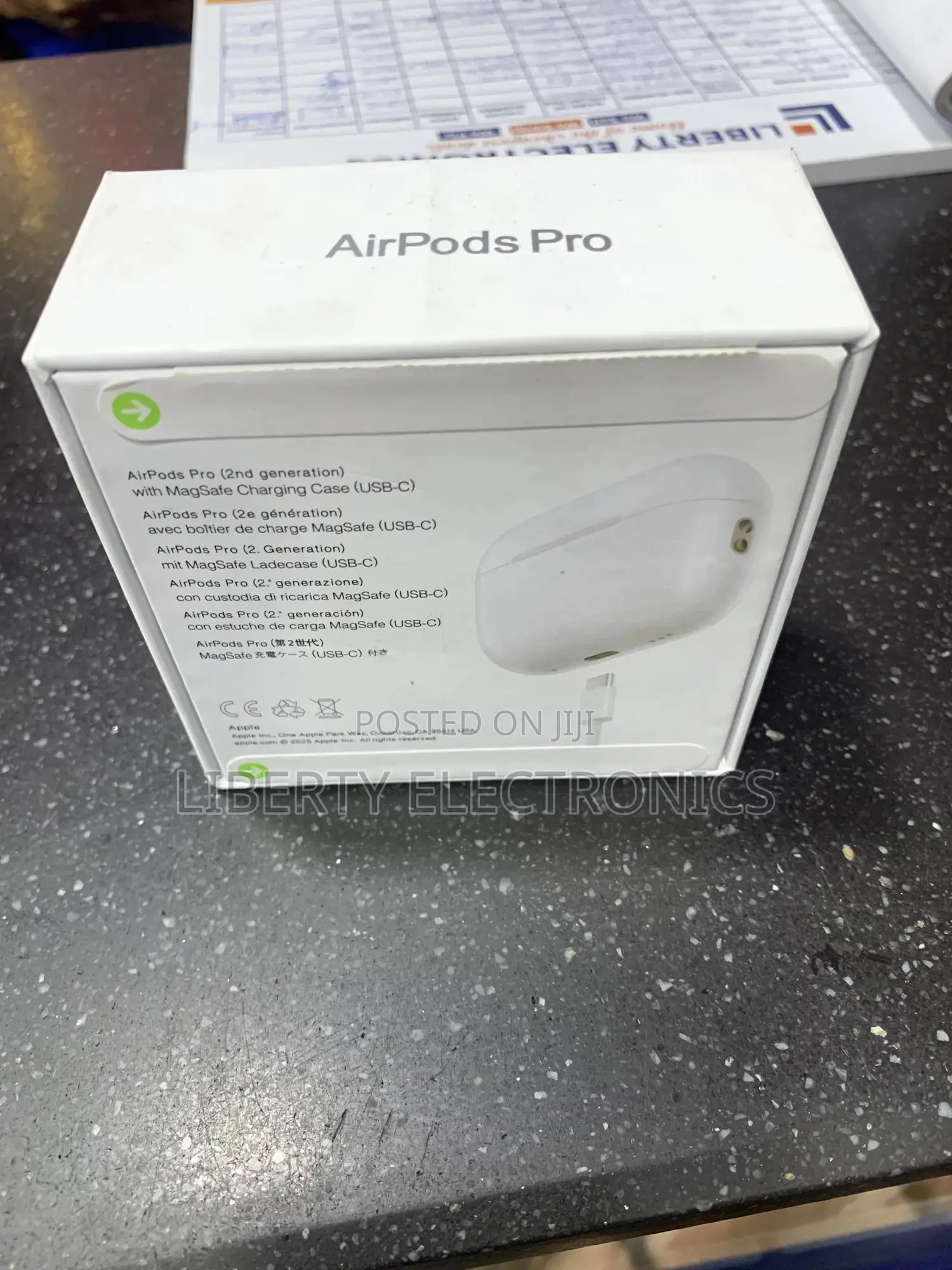 Airpod Pro (2an Generation) With Magsafe Charging Case (Usb-C)