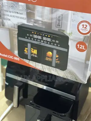 Cic 12l Value Packed Double Handle Air Fryer