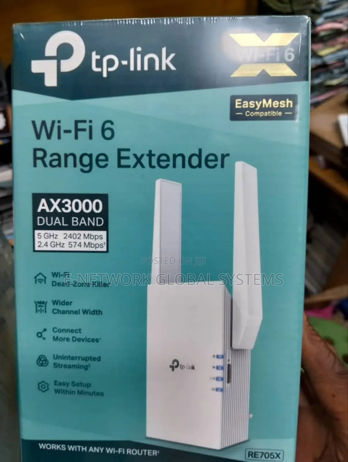 Tp-Link Wifi 6 Range Extender Ax3000