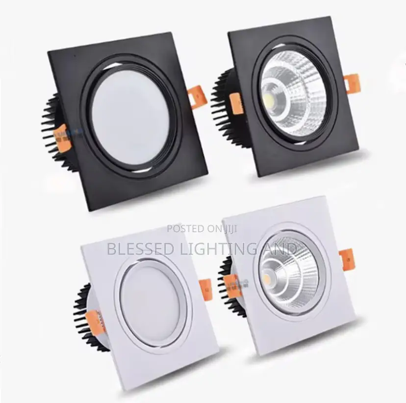 7watts 220v Led Spot Light Indoor Lighting Square Dimmable
