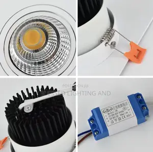 7watts 220v Led Spot Light Indoor Lighting Square Dimmable