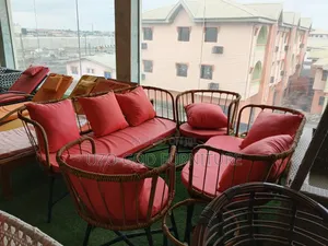Golden Designed Chair by 7 Seaters