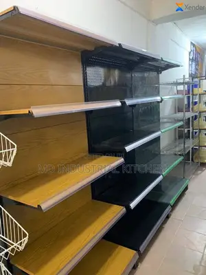 Supermarket Shelves Different Colors Available