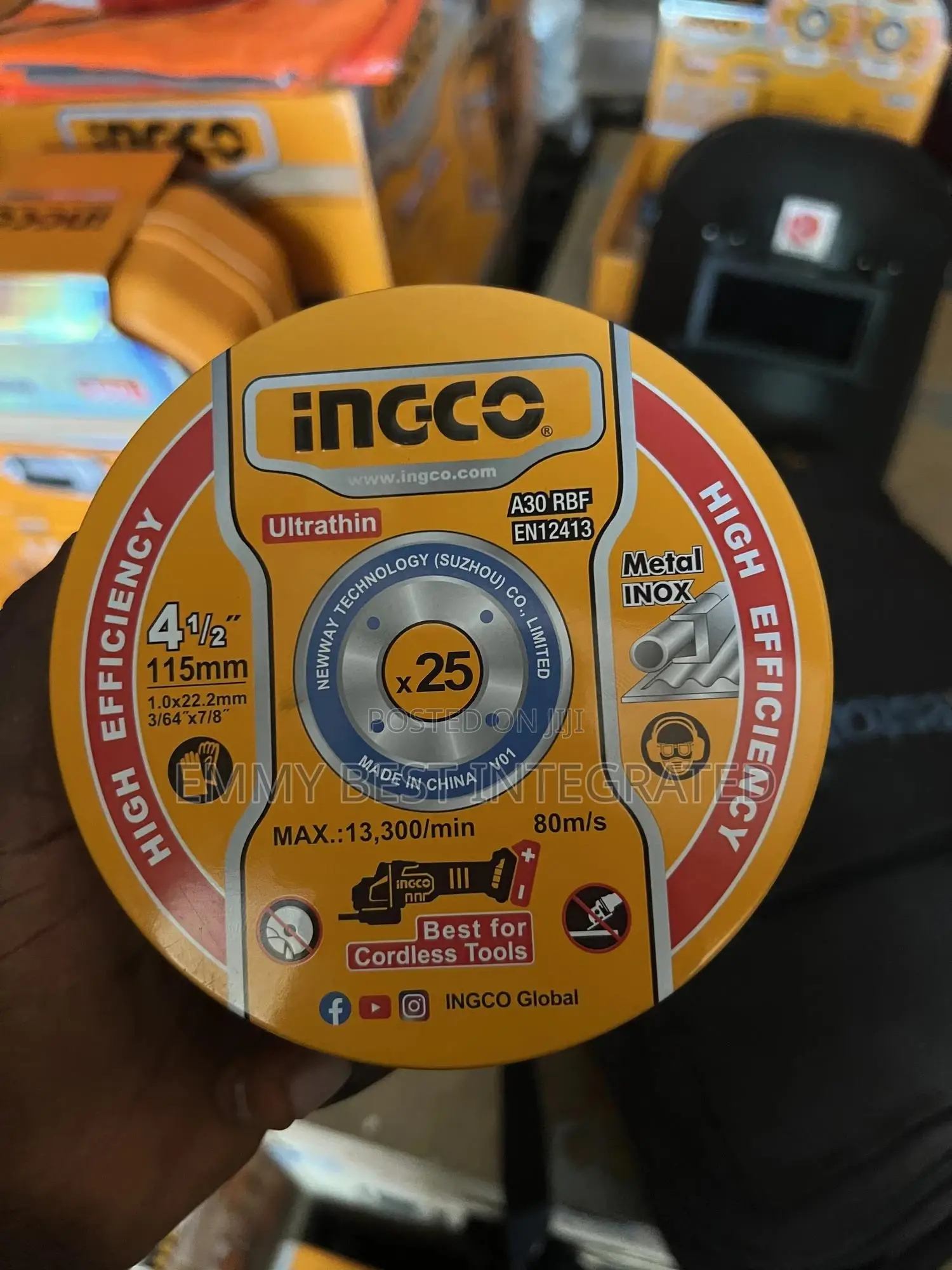 Ingco Metal Cutting Disc Set