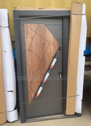 Luxury Door With Curve Handle