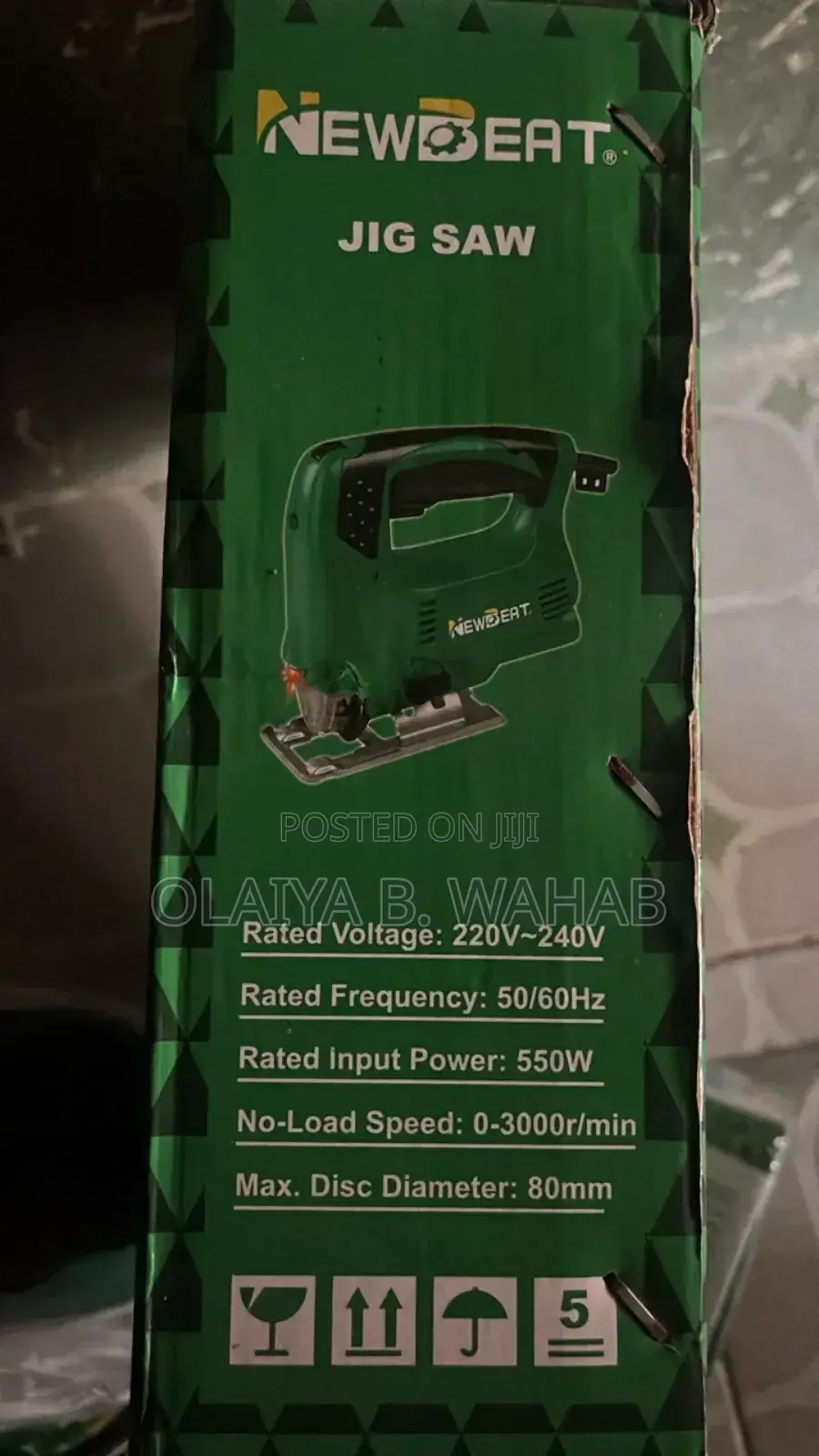 New Beat 550w Jig Saw Machine – Precision Cutting Power Tool