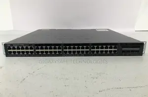 Cisco 3650 Series Poe+ 48 Port Switch, Ip Base, Ws-C3650-48ps-S
