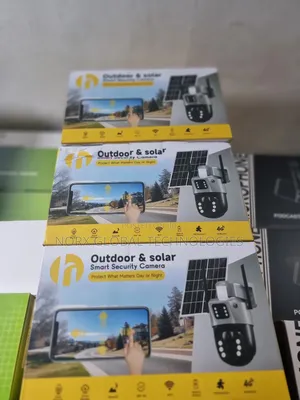 Outdoor Solar Smart Security Camera Dual Lens
