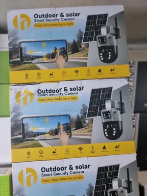 Outdoor Solar Smart Security Camera Dual Lens
