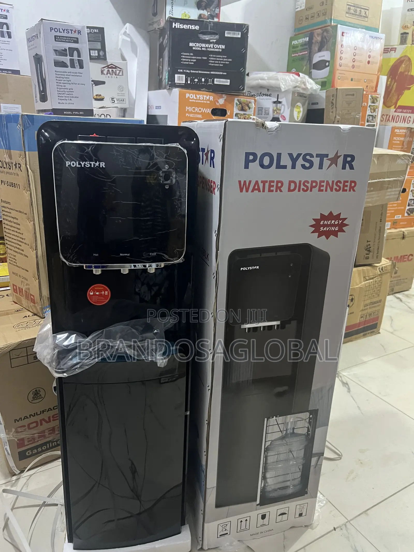 Original Polystar Dispenser – Black, Fast Cooling