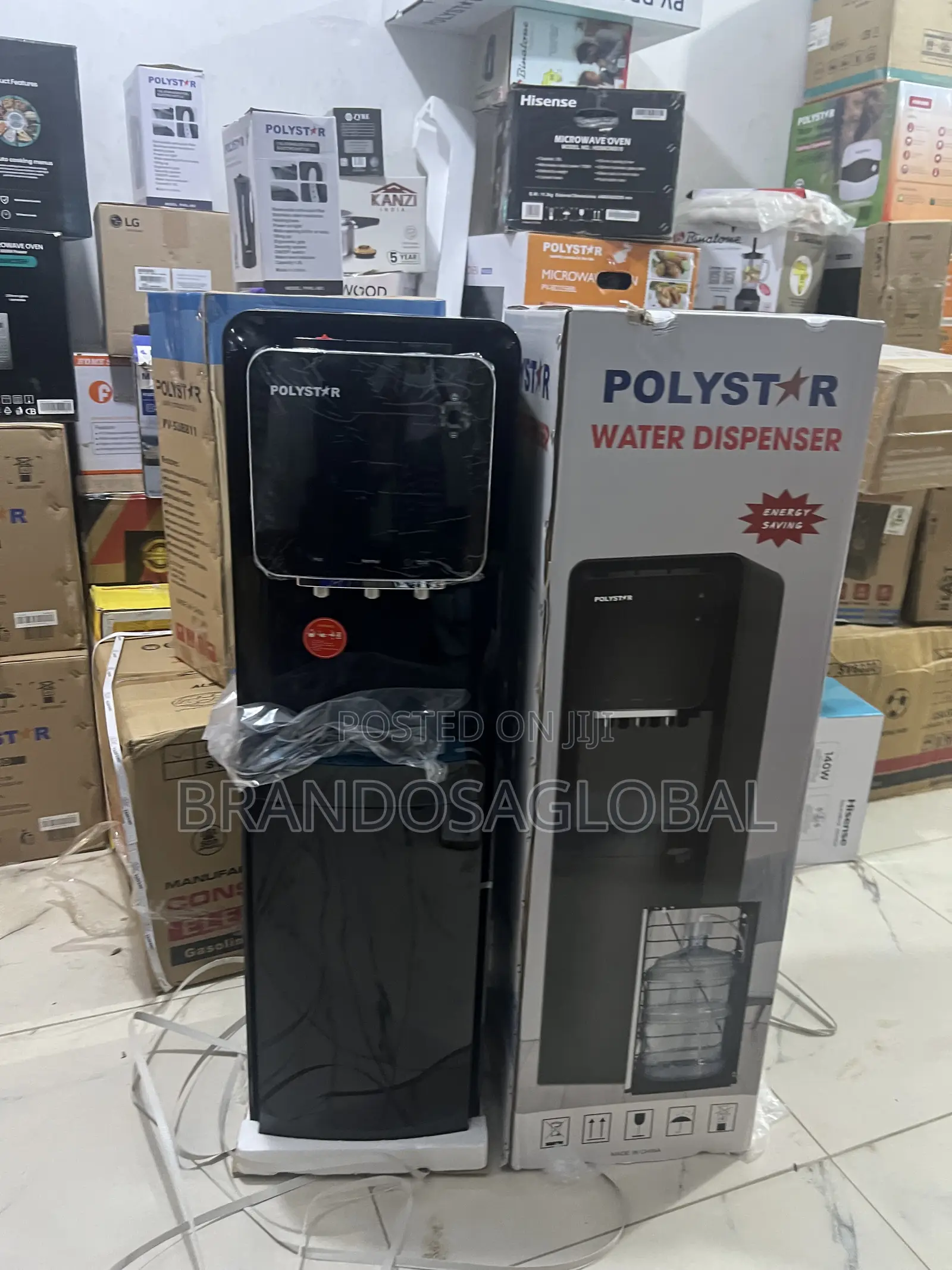 Black Polystar Dispenser – Works Perfectly