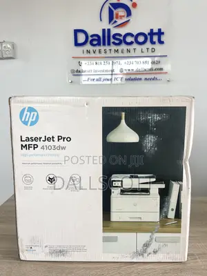Hp Laserjet Pro MFP 4103dw – High-Speed Wireless Printer