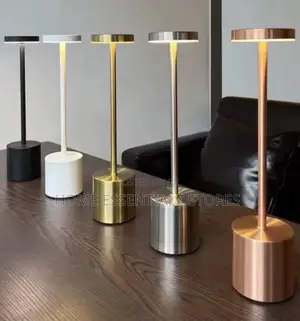 Luxury 3-in-1 Rechargeable Cordless Table Lamp - LED Touch Desk Lamp