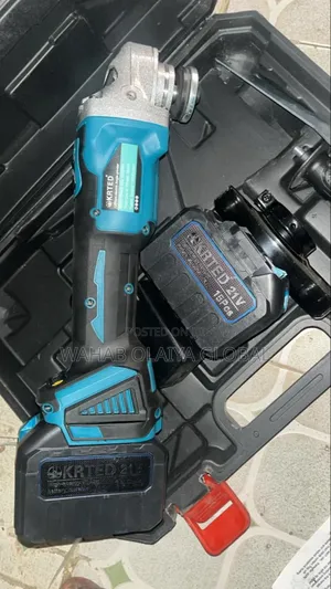 Krted 21v Brushless Cordless Angle Grinder Kit – Portable Power