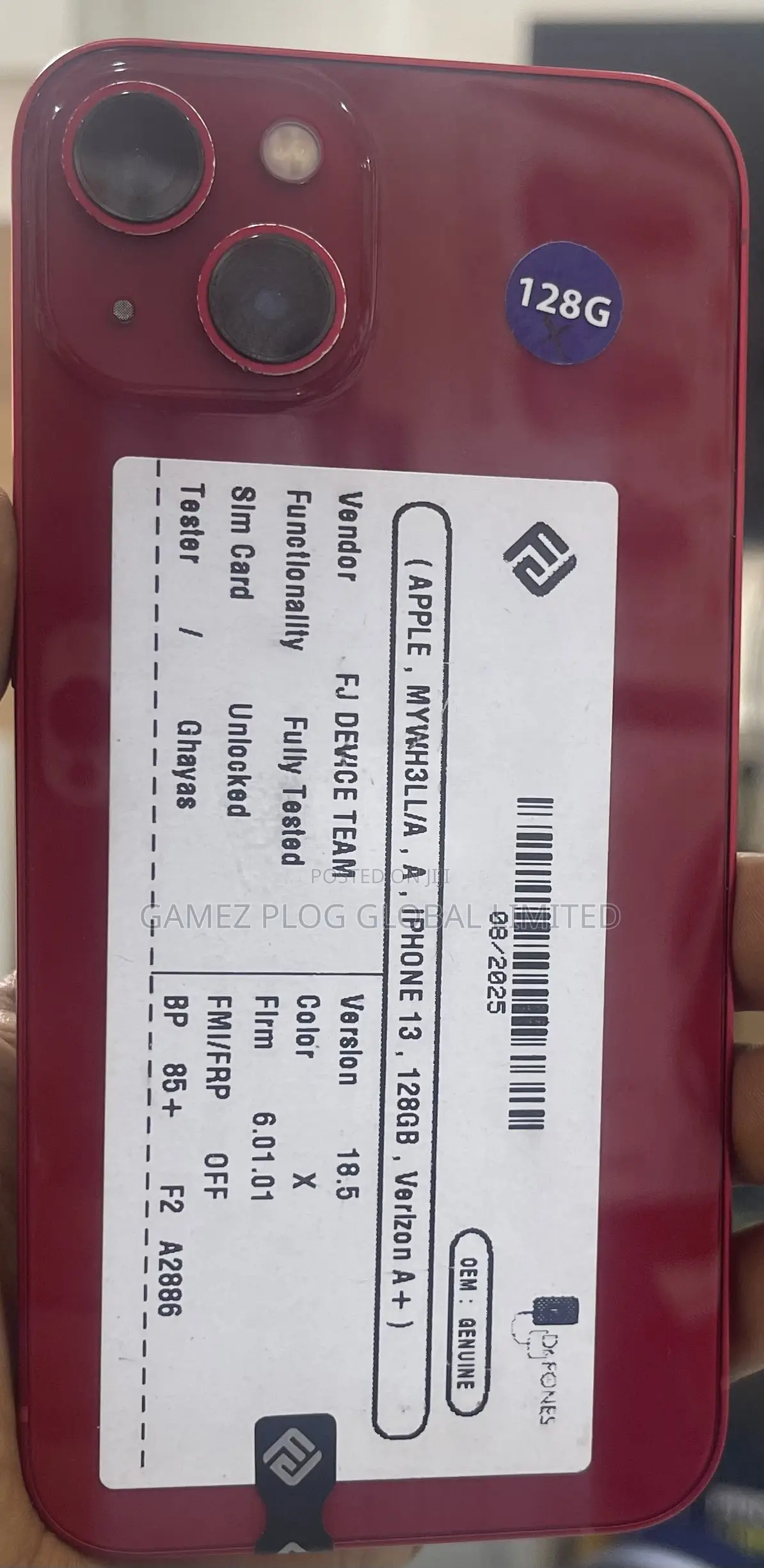 Apple iPhone 13 128 GB Red