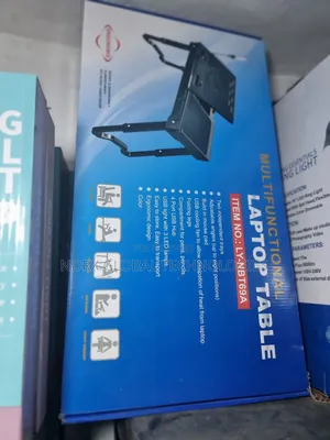 Multifunctional Laptop Table With Inbuilt Usb Led Light