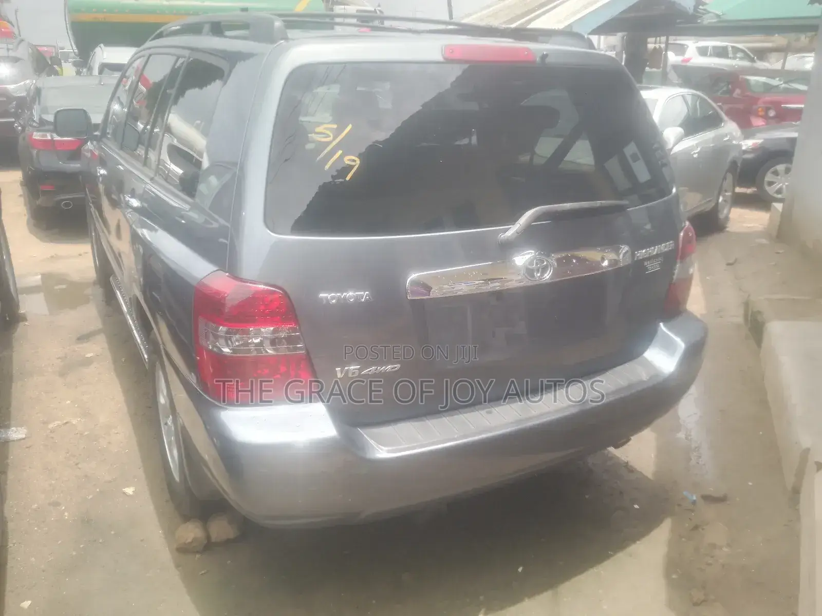 Toyota Highlander 2005 Gray