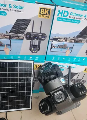 View Point Auto_tracking Complete 3 Lens Cctv Camera Ultra 8k Hd