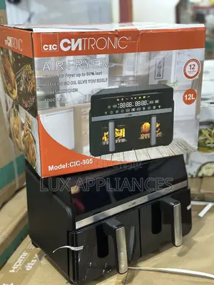Cic Safe 12l Double Handle Air Fryer
