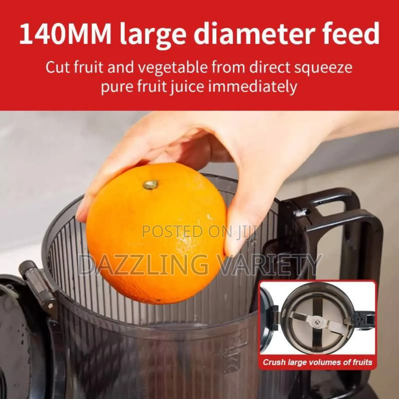800watts Sokany Slow Juicer