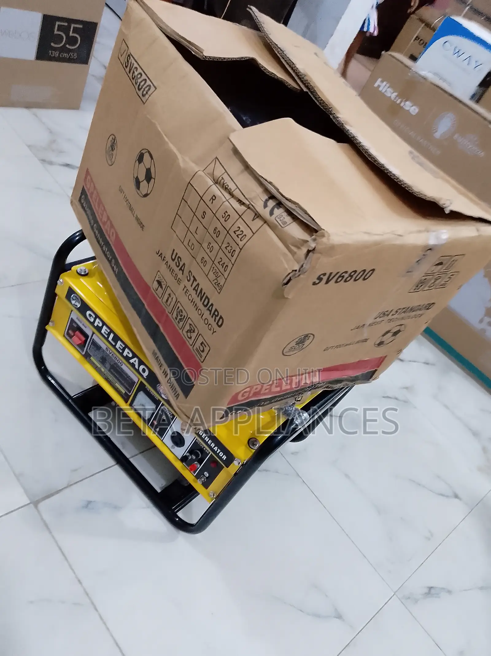 Easy Setup Manual for Gp Elepaq Sv6800