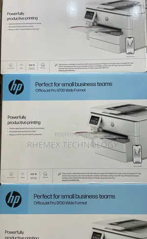 Hp Office-jet Pro 9730 Wide Format All-in-one Printer