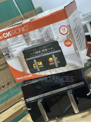 Cic Secure 12l Double Handle Air Fryer
