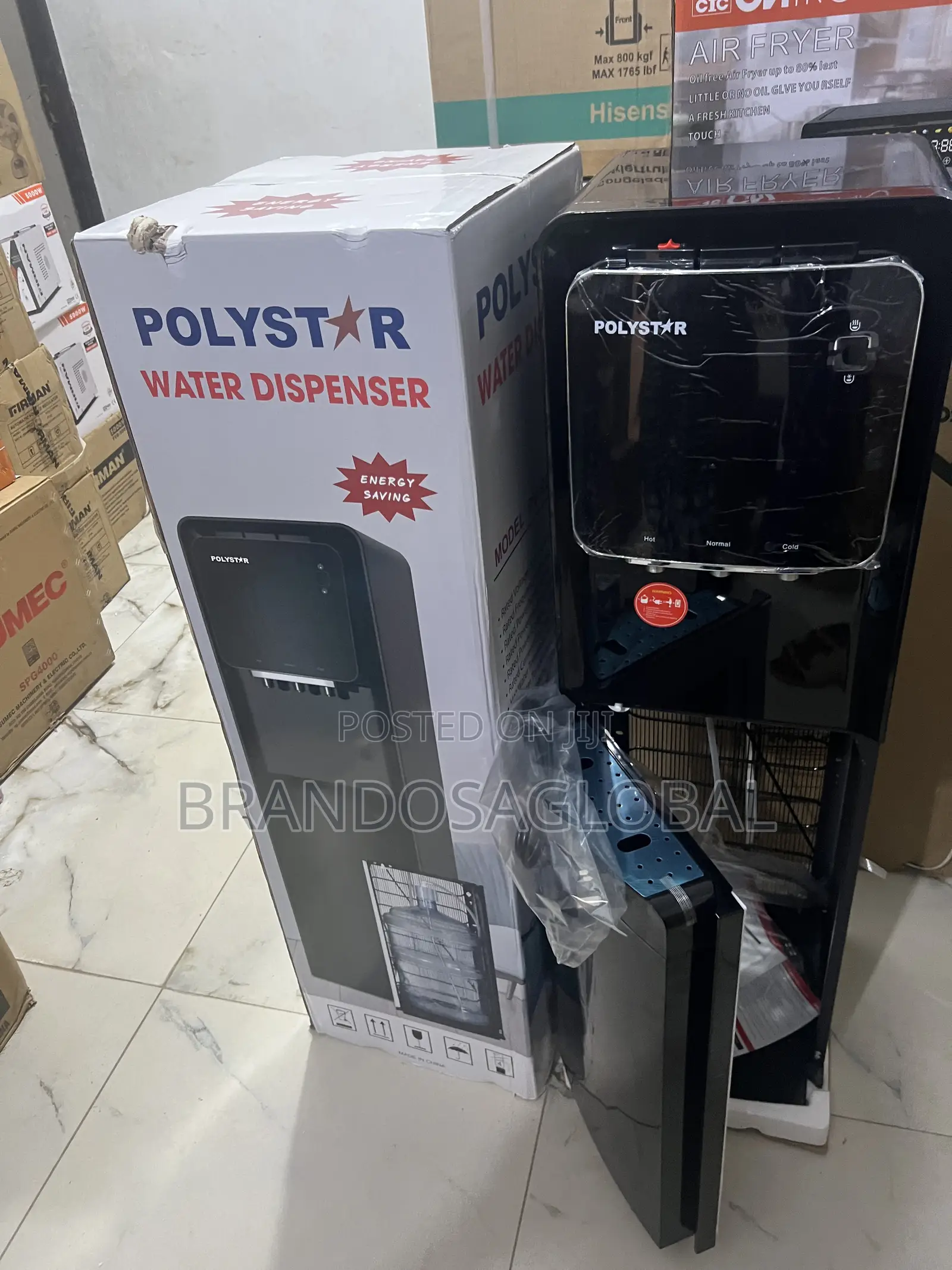 Good Condition Polystar Dispenser – Black Color