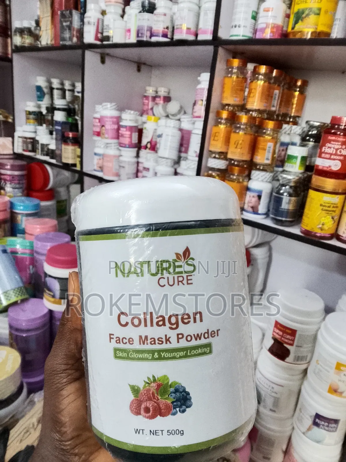 Natures Cure Collagen Face Mask Powder