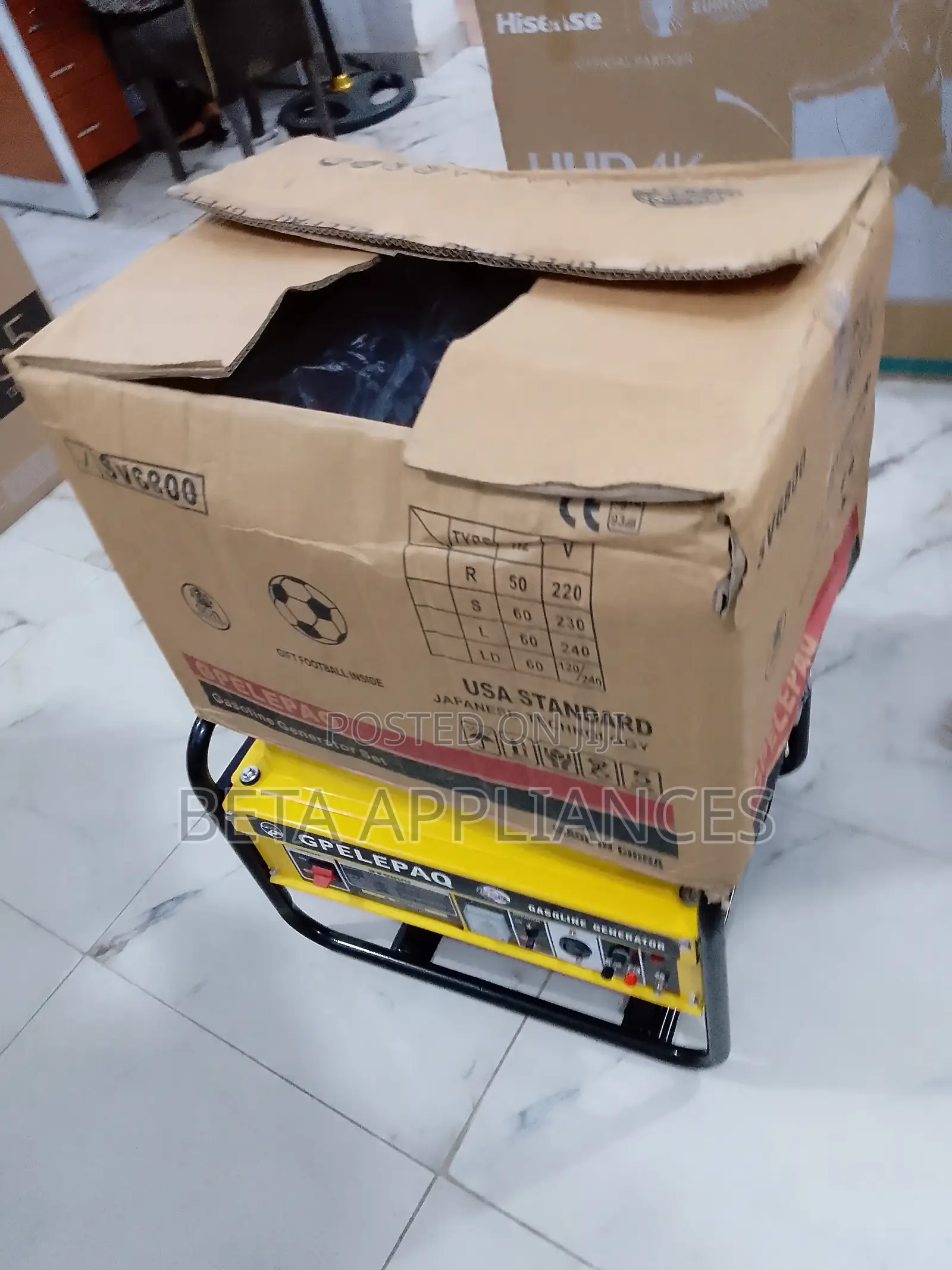 Elepaq Sv6800 Generator User Instructions