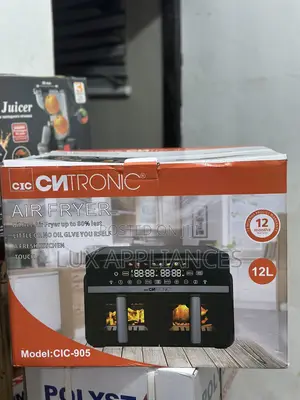 Cic Trending 12l Double Handle Air Fryer