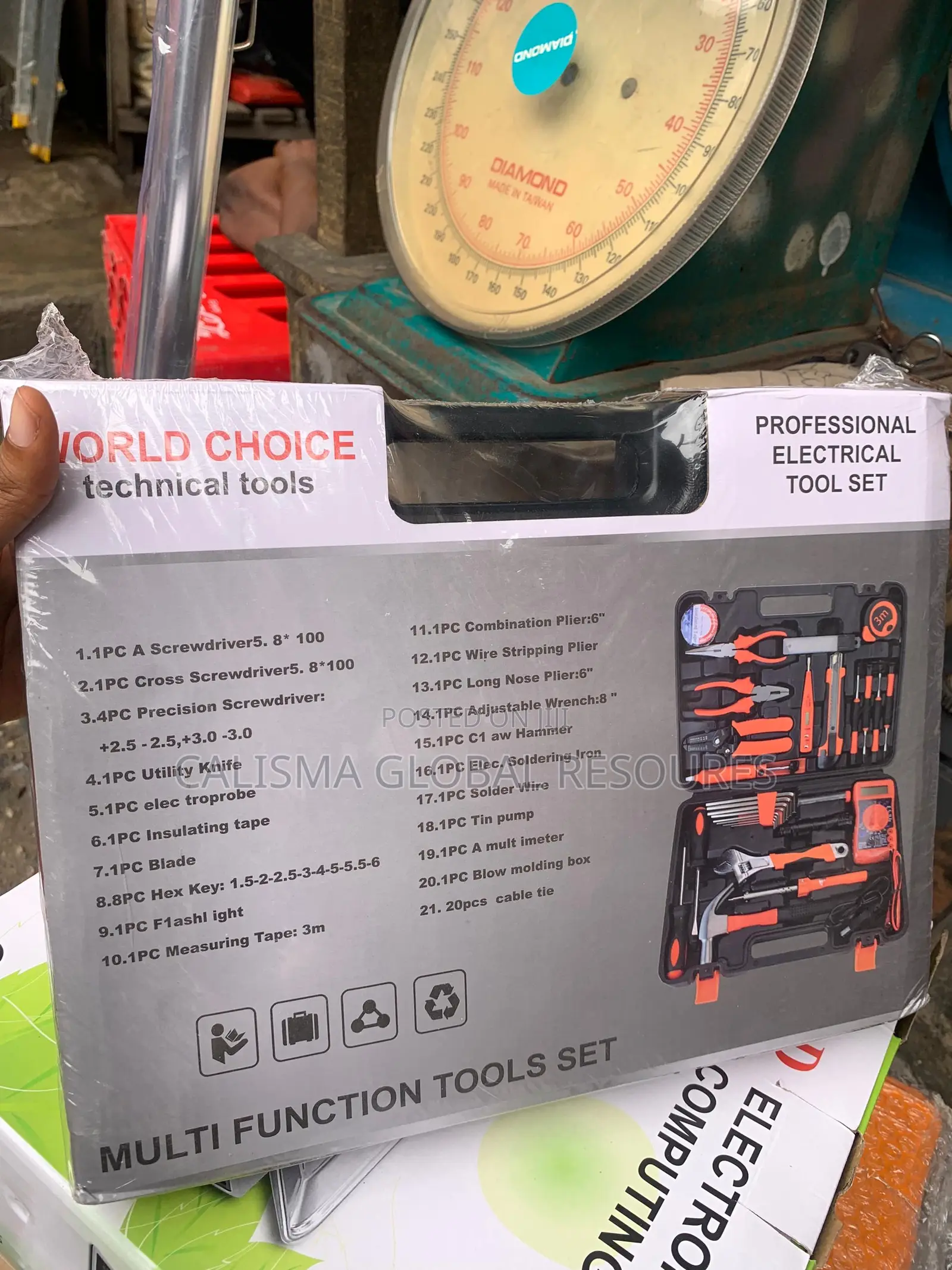 Multi Function Tools Set. World Choice Technical Tools.
