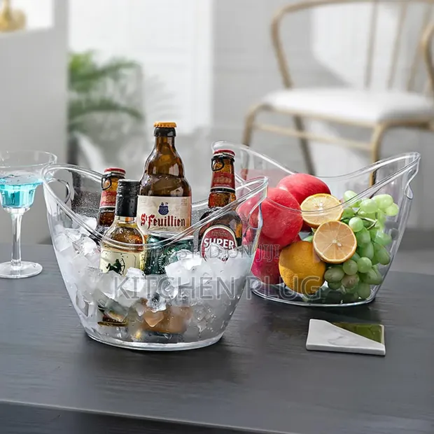 4 Liter Champagne Wine Bucket Clear Acrylic Beverage for sale - Kitchen  PluG  Price:  15,000 on Jiji.ng [Lagos Island (Eko)]