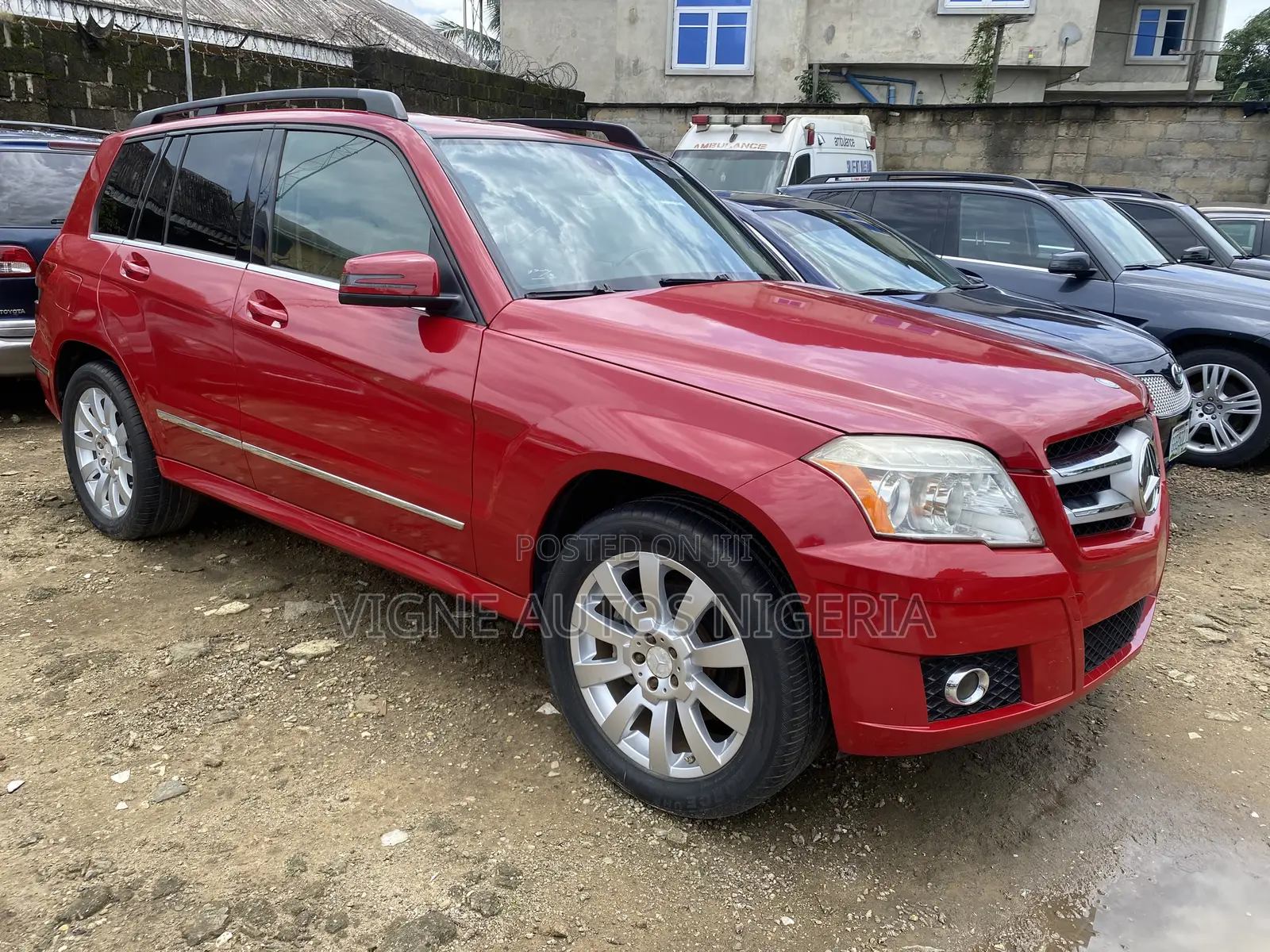 Mercedes-Benz GLK-Class 350 2012 Red