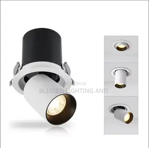 Luxury Modern Square Round Recessed Adjustable Dimmable Spot Lights