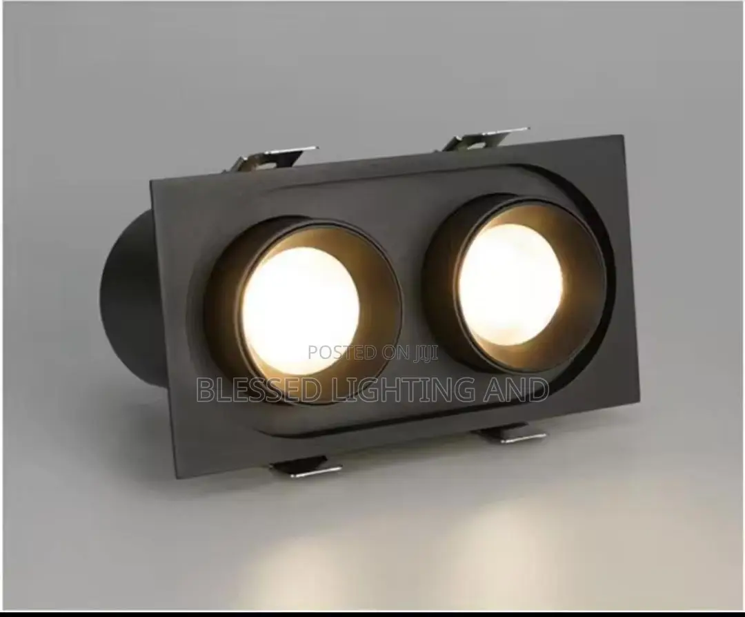 Luxury Modern Square Round Recessed Adjustable Dimmable Spot Lights