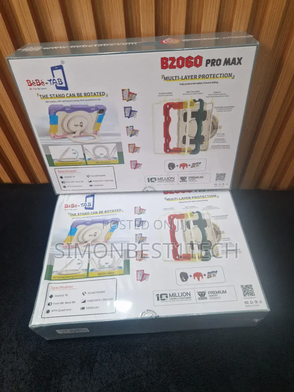 New Bebe B2060 Pro Max 256 GB Pink