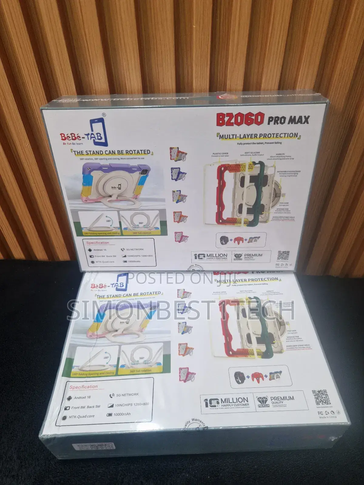 New Bebe B2060 Pro Max 256 GB Pink